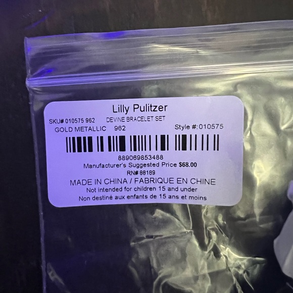 Lilly Pulitzer Devine Bracelet Set - Picture 6 of 6